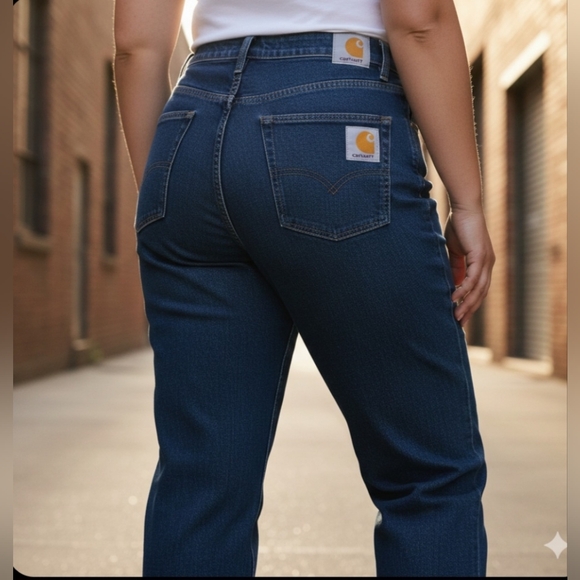 Carhartt Denim - Carhartt Women's Blue Jeans